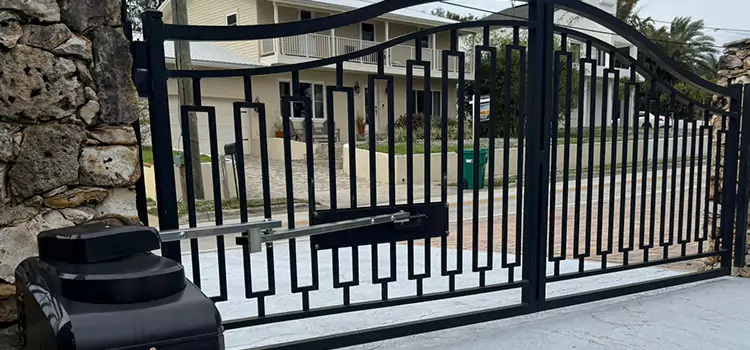 Swing Gate Opener with Keypad Merritt Island